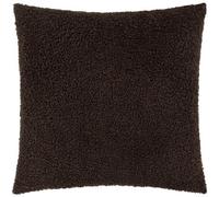 furn. Yard Cabu Cushion Cover - Scandi Minimalist Chunky Boucle Textured Decorative Case (Chocolate - 45x45cm)