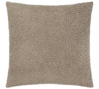 furn. Yard Cabu Cushion Cover - Scandi Minimalist Chunky Boucle Textured Decorative Case (Taupe - 55x55cm)