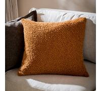 furn. Yard Cabu Cushion Cover - Scandi Minimalist Chunky Boucle Textured Decorative Case (Ginger - 55x55cm)