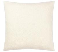 Yard Cabu Feather Filled Cushion - Scandi Minimalist Chunky Boucle Textured Decorative Pillow (Ecru - 55x55cm)