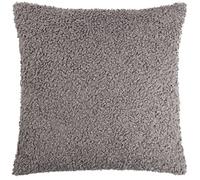 Yard Cabu Feather Filled Cushion - Scandi Minimalist Chunky Boucle Textured Decorative Pillow (Storm Grey - 45x45cm)