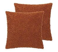 Yard Cabu Textured Boucle Feather Filled Cushion - Twin Pack
