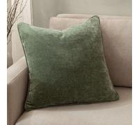 Yard Cushion Heavy Chenille Square Eucalyptus 50x50cm