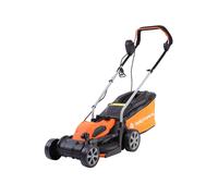 Yard Force 1200W 32Cm Electric Lawnmower With 30L Grass Bag And Rear Roller One Colour
