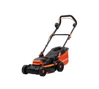 Yard Force 1400W 34Cm Electric Lawnmower With 35L Grass Bag And Rear Roller - Em N34B