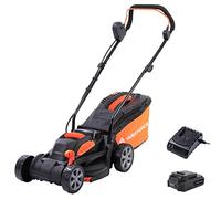 Yard Force 20V 33Cm Cordless Lawnmower With 5.0Ah Lithium-Ion Battery & Quick Charger - Lm C33B