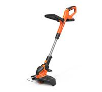 Yard Force 25cm 20V Cordless Grass Trimmer with 2.0Ah Li-Ion Battery and Charger - LT C25, orange