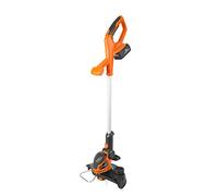 Yard Force 40V 2.5Ah Cordless Grass Trimmer with adjustable Head, Auto Feed Spool, Wheel Support & Plant Guard. Battery and Charger included.