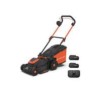 Yard Force 40V 4.0Ah (2X20V) Cordless Lawnmower With 40Cm Cutting Width 45L Grass Bag And Mulching Plug One Colour