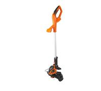 Yard Force 40 V 30 cm Cordless Grass Trimmer with Adjustable Head, Plant Guard and Wheel Support LT G30W - Battery and Charger not included , Black/Orange