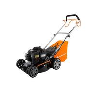 Yard Force 41Cm Self-Propelled Rotary Petrol Lawnmower, 125Cc Bs300E Engine, 7 Cutting Heights, 45L Capacity, Gm B41A