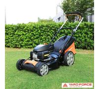 Yard Force 51Cm Self-Propelled Petrol Lawn Mower With 167Cc Honda Engine, 65L Grass Bag, Side Discharge & Mulching