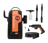 Yard Force EW U11E Electric Pressure Washer, 1600W, 120 Bar, 400L/h Flow Rate, 3m Hose