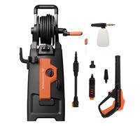 Yard Force 2200W Electric Pressure Washer 165 Bar - Power Jet Washer For Patio, Driveway & Cars With Hose Reel
