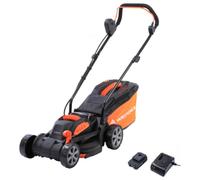 Yard Force LM C33 Cordless Lawn Mower with Battery & Quick Charger