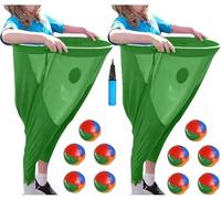 Yard-Games Granny-Pants Oversized Sets, Elastic Balls Air Pumps, Adults Backyard Parties and Field Day(A)