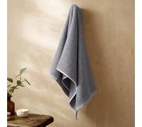 Yard Hand Towel Hebden Waffle Denim Blue 50x100cm
