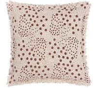 Yard Hara Polyester Filled Cushion,Pecan,50 x 50cm