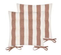 Yard Hayle Striped Cotton Twin Pack Seat Pads