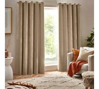 Yard Heavy Chenille Velvet Eyelet Curtains