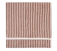 Yard Hebden Bath Towel - Ultra Soft 100% Cotton Terry Striped Luxury Bathroom Towel (Pecan - 70x130cm)