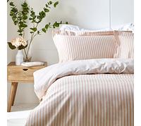 Yard Hebden Bedding Bundle, Super King Duvet Cover Set, Fitted Sheet & Pillowcases, Blush