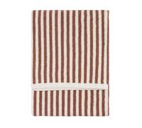 Yard Hebden Hand Towel - Ultra Soft 100% Cotton Terry Striped Luxury Bathroom Towel (Pecan - 50x100cm)