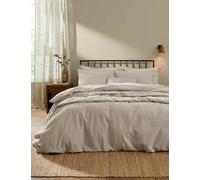 YARD Hebden Pure Cotton Seersucker Bedding Set Stone