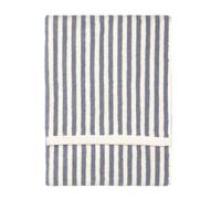 Yard Hebden Hand Towel - Ultra Soft 100% Cotton Terry Striped Luxury Bathroom Towel (Mineral Blue - 50x100cm)