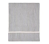 Yard Hebden XL Bath Sheet - Ultra Soft 100% Cotton Terry Striped Luxury Bathroom Towel (Mineral Blue - 100x180cm)