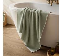 Yard Bath Sheet Hebden Waffle Bay Green 100x150cm