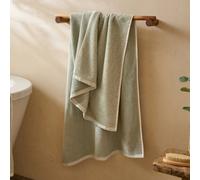 Yard Bath Towel Hebden Waffle Bay Green 70x130cm
