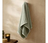Yard Hebden Textured Waffle 100% Cotton Hand Towel, Bay Green, 50 X 100Cm