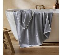 Yard Hebden Textured Waffle 100% Cotton Xl Bath Sheet, Denim Blue, 100 X 180Cm