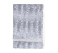 Yard Hebden Waffle Hand Towel - Soft Textured 100% Cotton Bathroom Towel (Denim Blue - 50x100cm)
