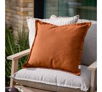 Yard Holmfirth Canvas 100% Cotton Outdoor Cushion in Burnt Orange | Size: 45 cm x 45 cm Yard Burnt Orange 45 cm x 45 cm