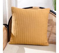 Yard Hush Cotton Linear Feather Rich Filled Cushion