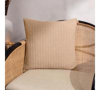 Yard Hush Cotton Linear Feather Rich Filled Cushion