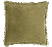 Yard Jaye Velvet Fringed Feather Filled Cushion