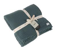 Yard Lark Large Crinkle Cotton Fringed Throw