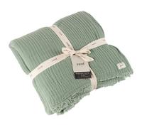 Yard Lark Large Crinkle Cotton Fringed Throw