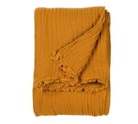 Yard Lark Large Crinkle Cotton Throw,240 x 260cm