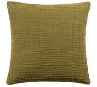 Yard Lark Muslin Crinkle Cotton Feather Rich Filled Cushion