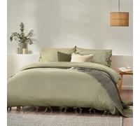 Yard Mallow Bow Tie 100% Cotton Duvet Cover Set