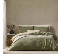 Yard Malton Forest Green Stripe Duvet Cover Set