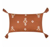 Yard Meare Embroidered Cotton Polyester Filled Cushion