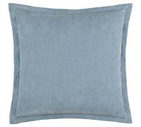 Yard Merton Velvet Polyester Filled Cushion - Dusty Blue - 55x55cm