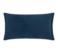 Yard Merton Velvet Polyester Filled Cushion - Indigo - 30x50cm