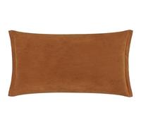 Yard Merton Velvet Polyester Filled Cushion - Pecan - 30x50cm