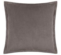 Yard Merton Velvet Polyester Filled Cushion - Taupe - 55x55cm